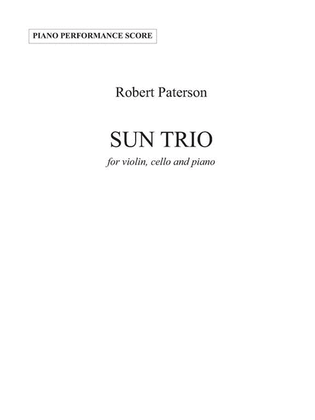 Sun Trio (Score and parts)