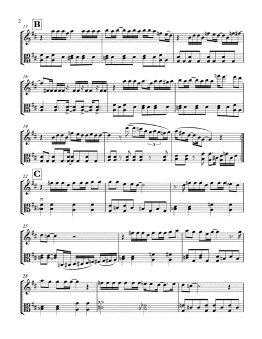Maybe I'm Amazed String Duet scores gallery preview page 3