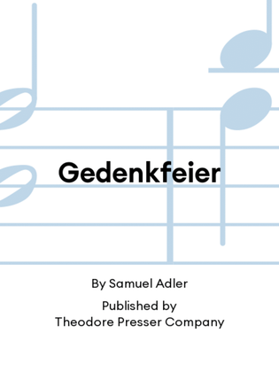 Gedenkfeier