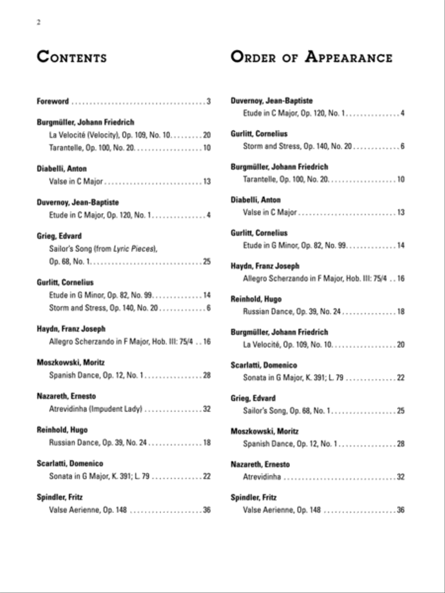 Recital Gems, Book 1 Piano Solo scores gallery preview page 2