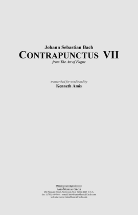 Contrapunctus 7 - CONDUCTOR'S SCORE ONLY
