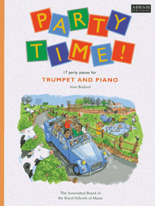 Book cover for Party Time! 17 party pieces for trumpet and piano