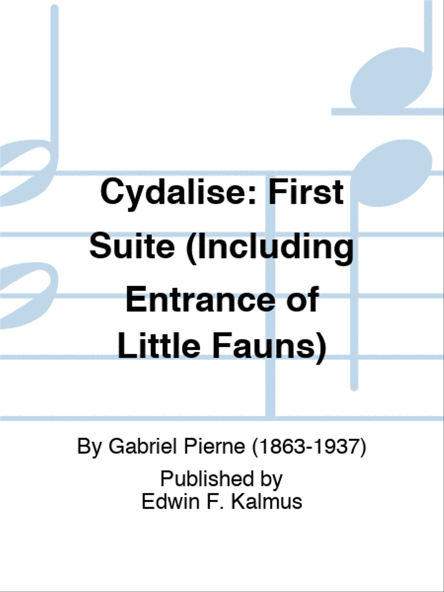 Cydalise: First Suite (Including Entrance of Little Fauns) Score scores gallery preview page 1