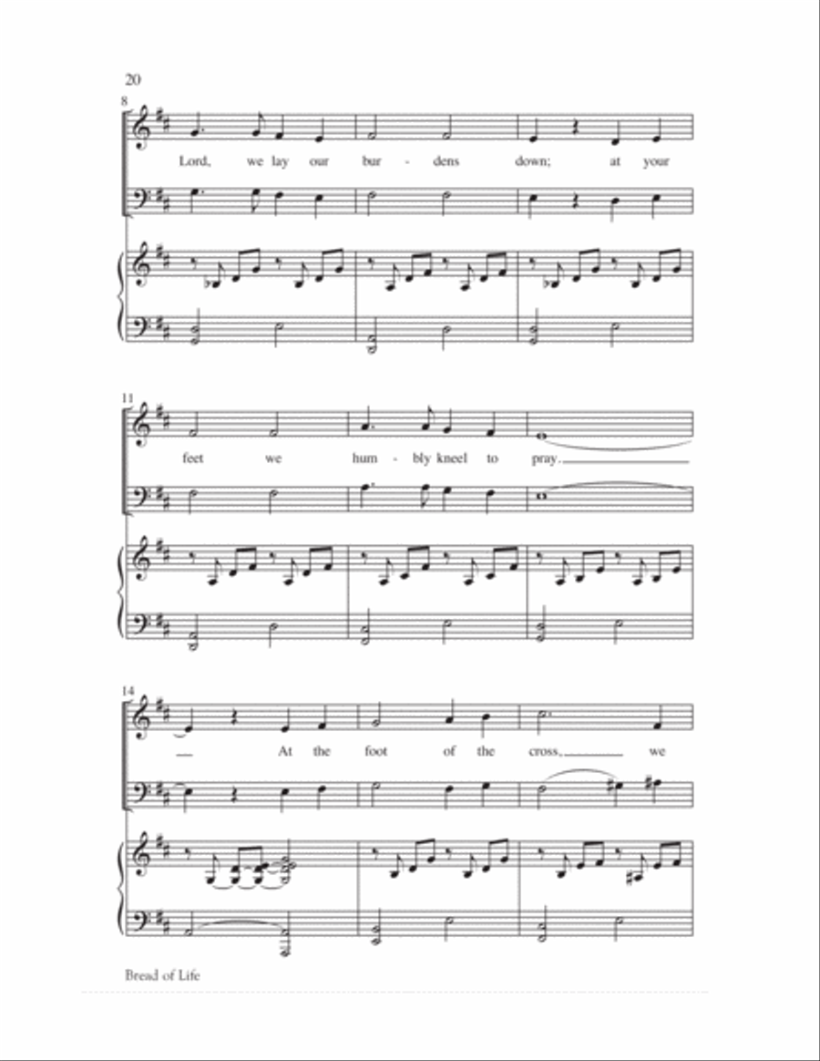 We Remember Calvary (SAB) 3-Part scores gallery preview page 23