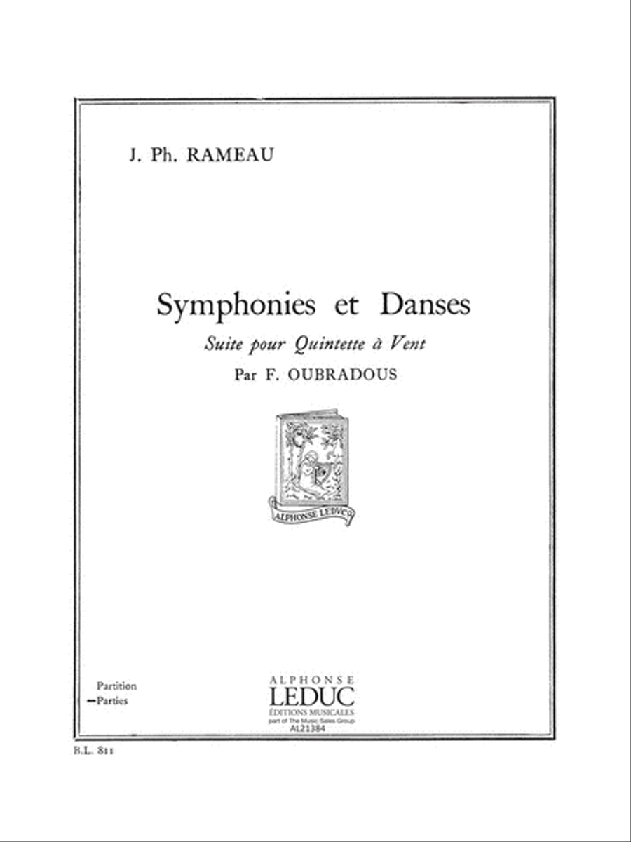 Symphonies Et Danses (quintet-wind) School and Community scores gallery preview page 1