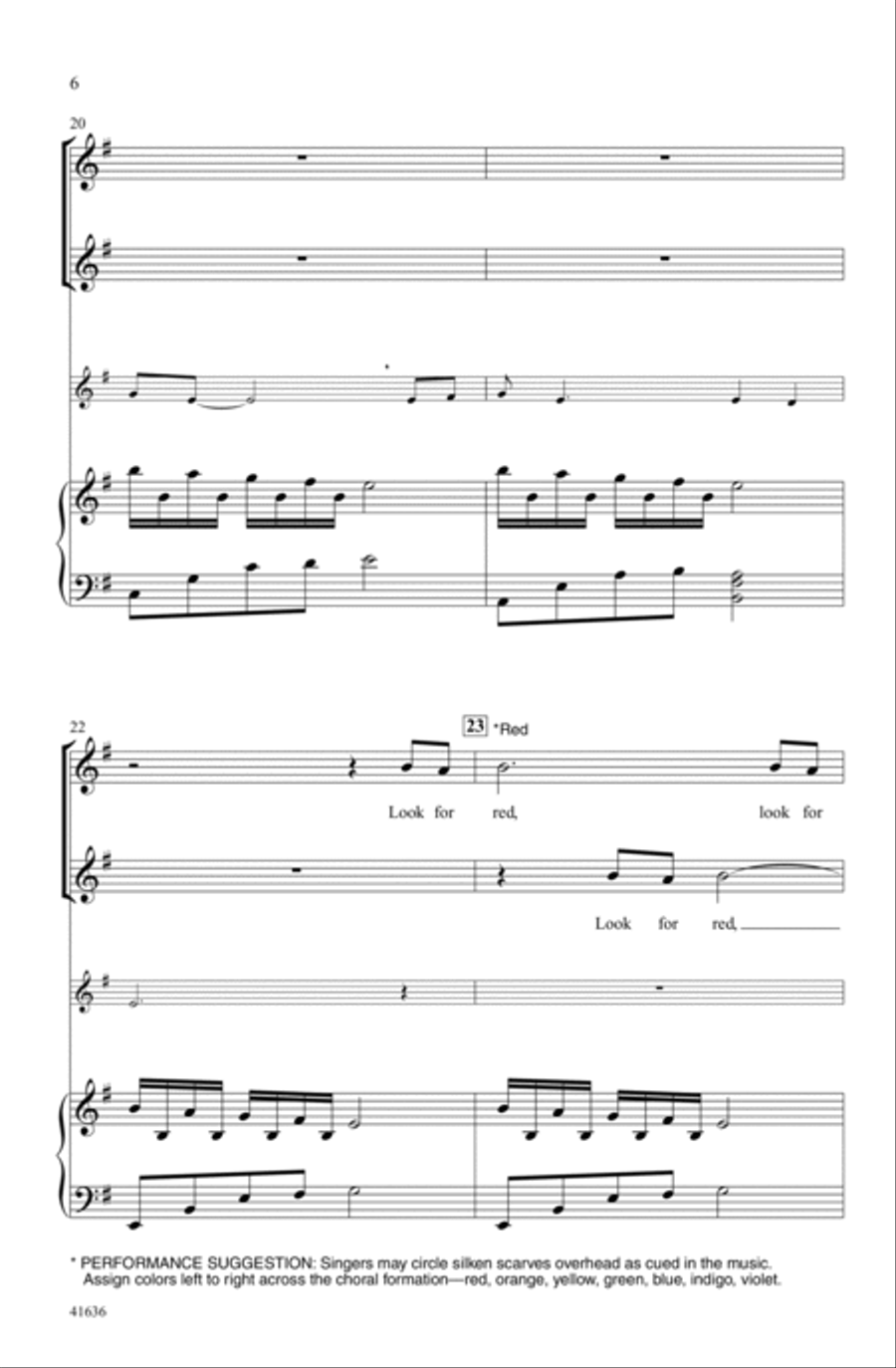 Ribbons in the Sky Ribbons in the Sky Choir scores gallery preview page 5