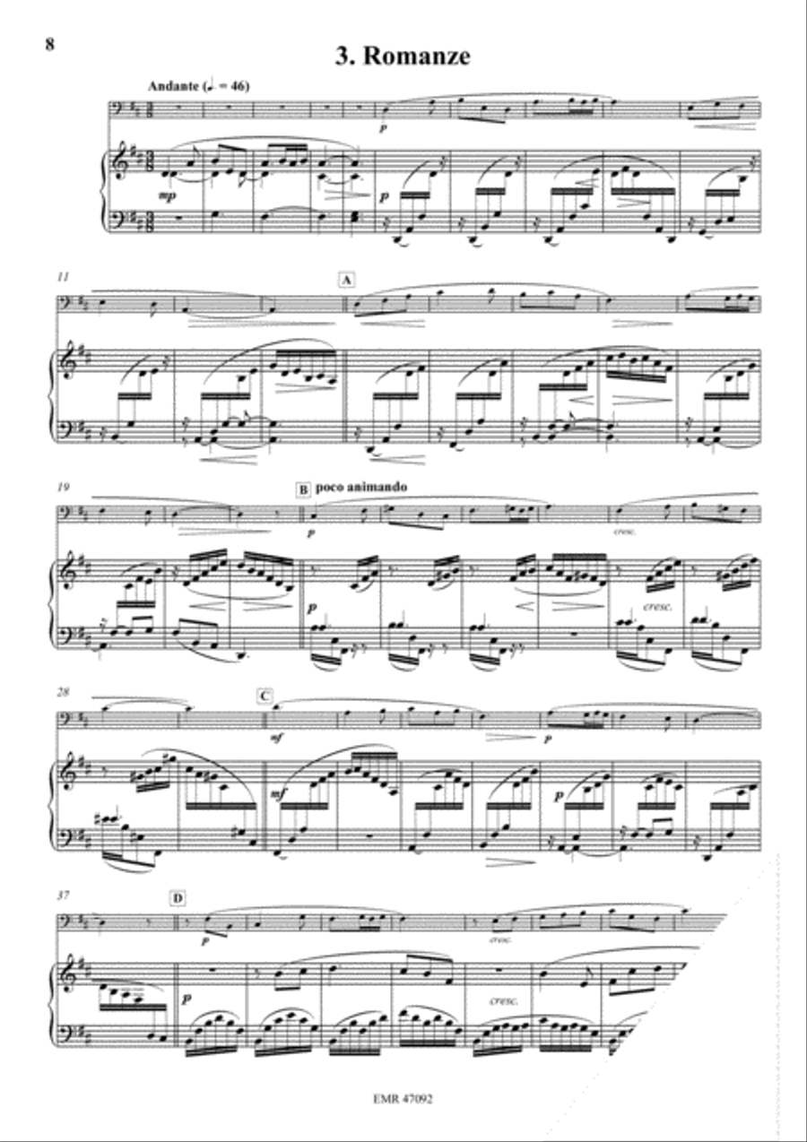 4 Humoresken Bassoon Solo scores gallery preview page 5