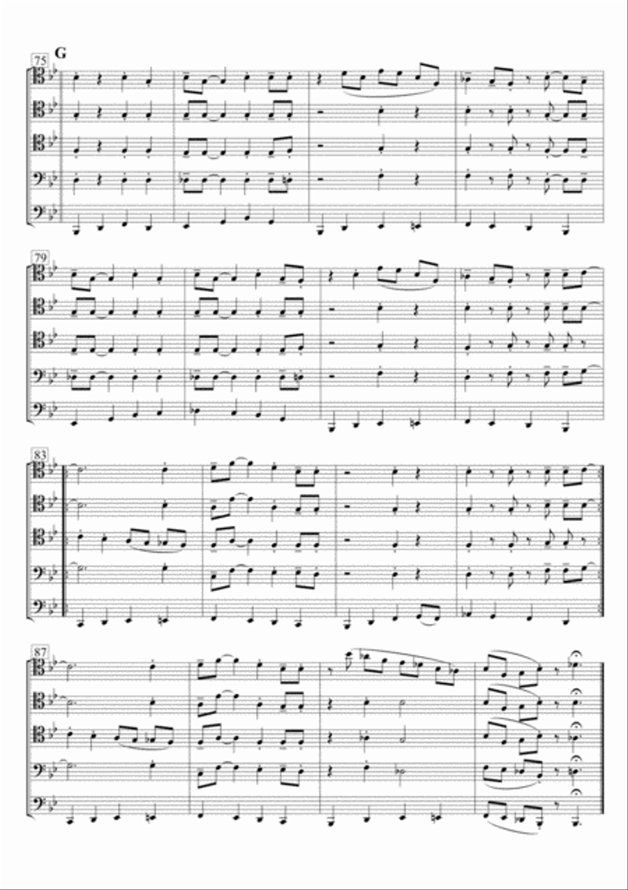 Route 66 Route 66 Brass Quintet scores gallery preview page 6