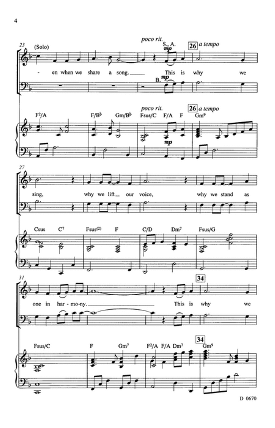Why We Sing 3-Part scores gallery preview page 3