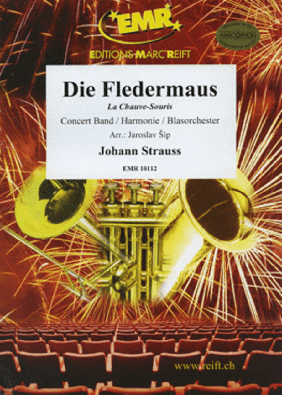 Die Fledermaus Overture Concert Band scores gallery preview page 1