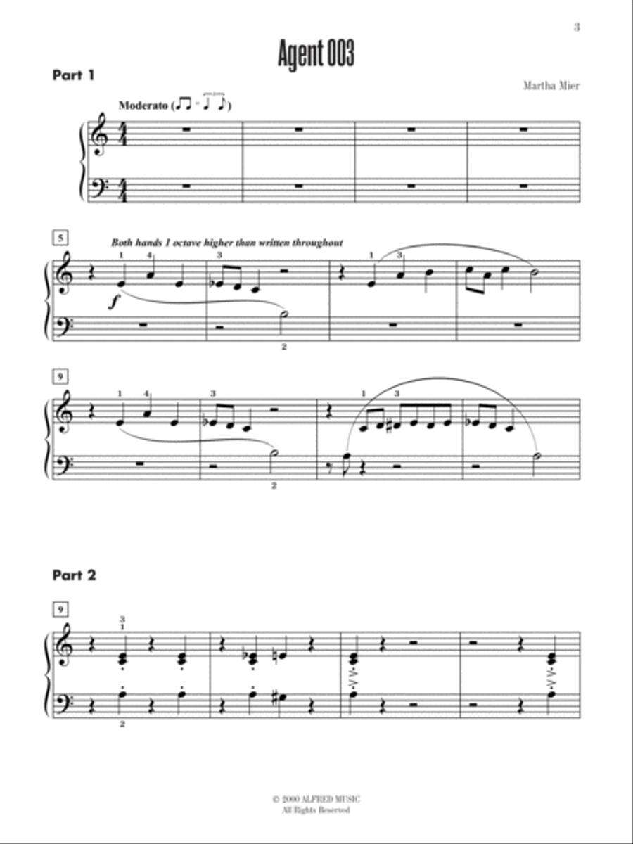 Contest Winners for Three, Book 4 Small Ensemble scores gallery preview page 3