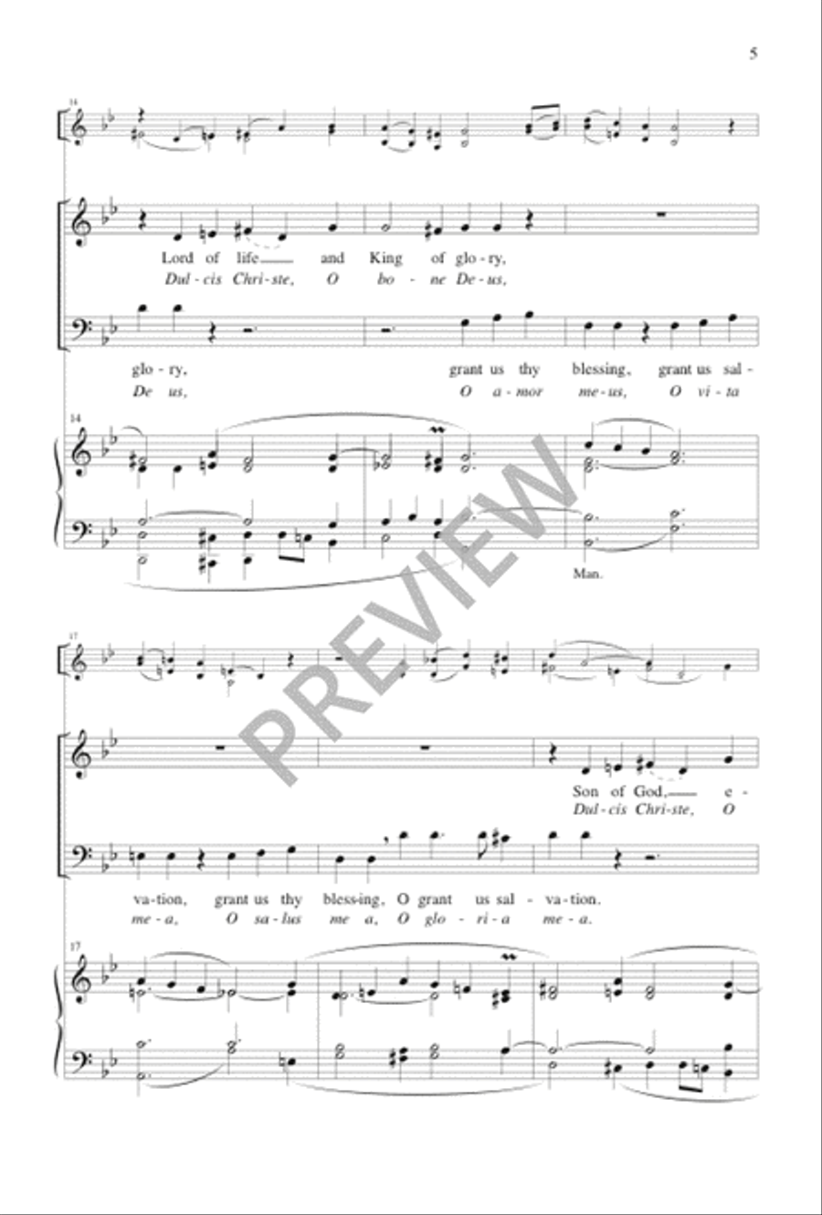Lord of Life and King of Glory 2-Part scores gallery preview page 6