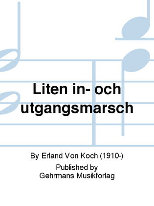 Book cover for Liten in- och utgangsmarsch