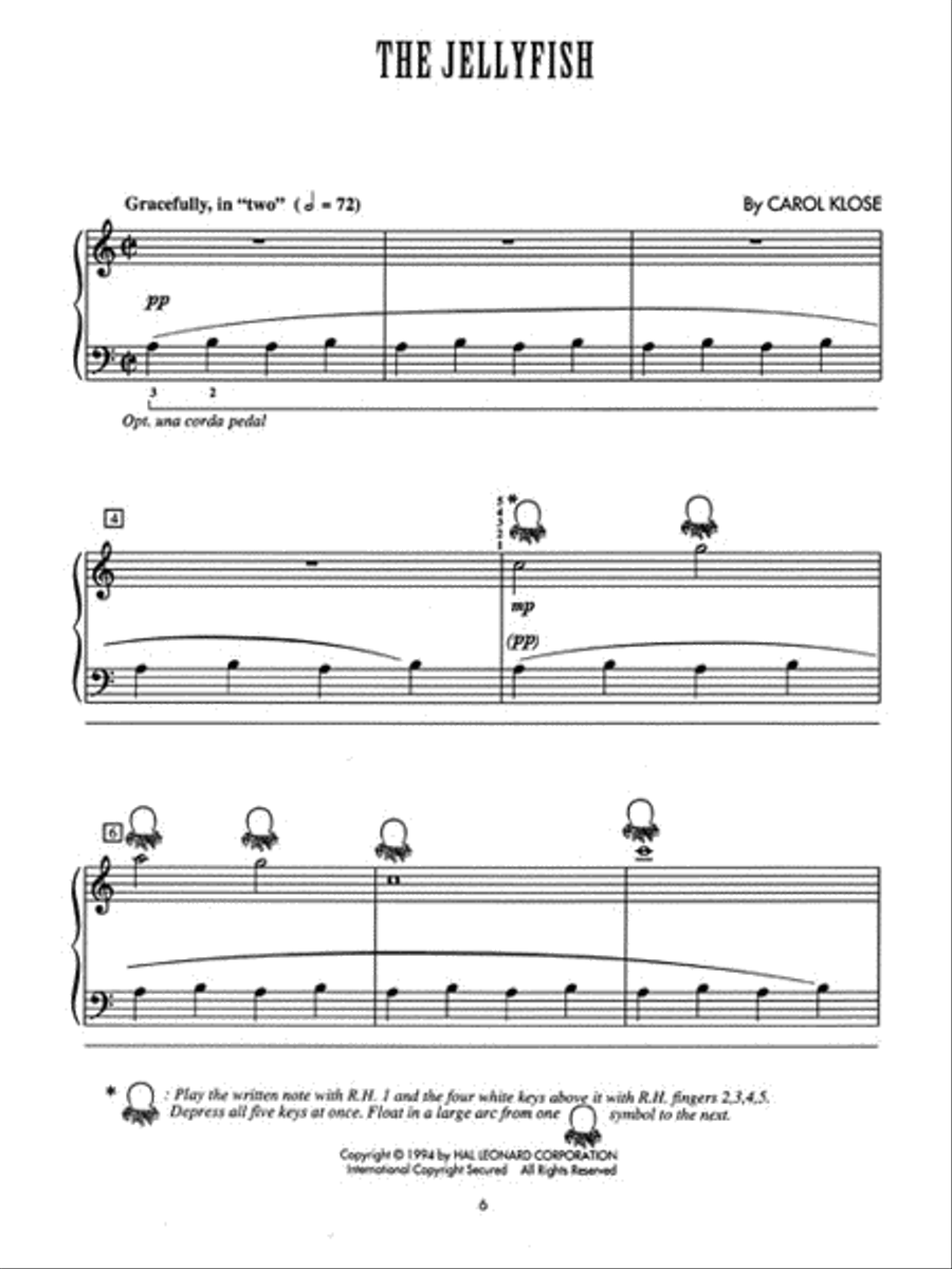 Coral Reef Suite Piano Method scores gallery preview page 4