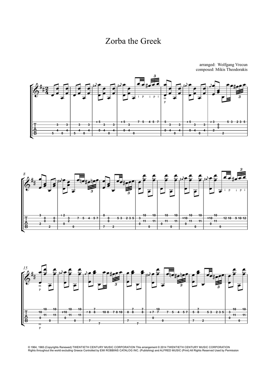 Zorba guitar shop