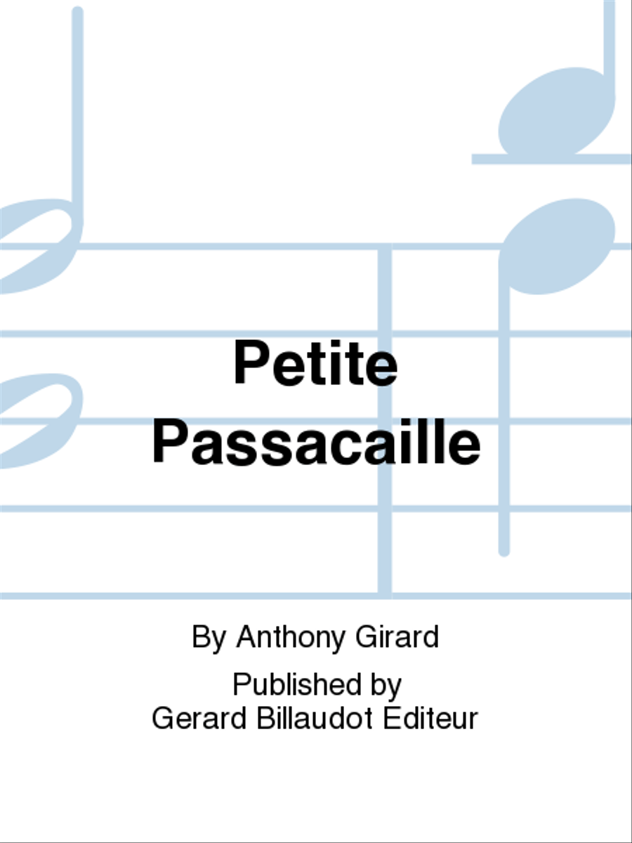 Petite Passacaille Petite Passacaille Piano Solo scores gallery preview page 1