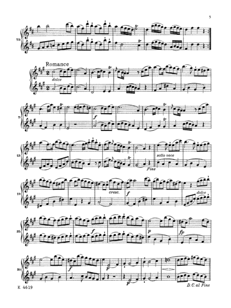 Stamitz: Three Duets, Op. 27 (for two violins or two flutes)