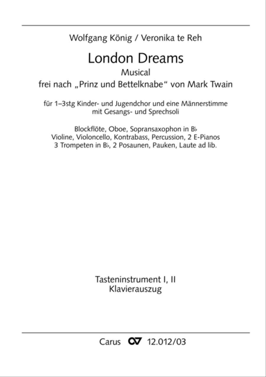London Dreams 3-Part scores gallery preview page 2