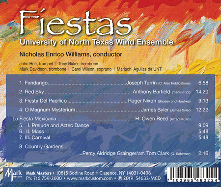 University of North Texas Wind Ensemble: Fiestas