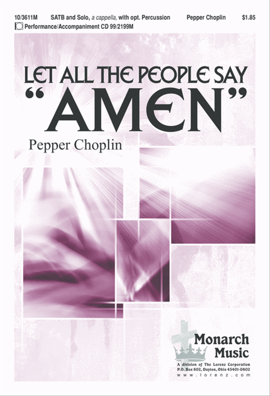 Let All the People Say "Amen" image number null