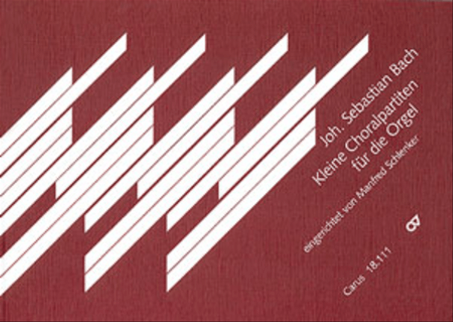 18 Little Chorale Partitas for Organ Organ Solo scores gallery preview page 1