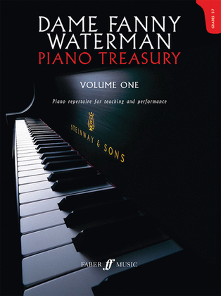 Book cover for Dame Fanny Waterman -- Piano Treasury, Volume 1