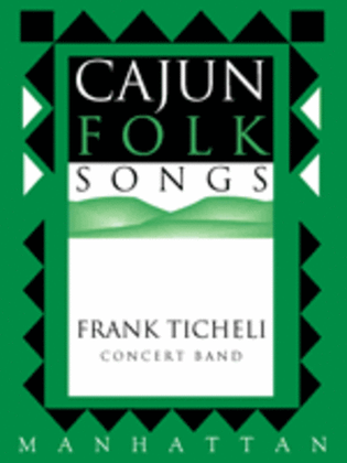 Book cover for Cajun Folk Songs