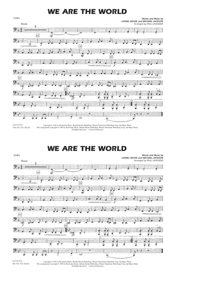 We Are The World - Tuba