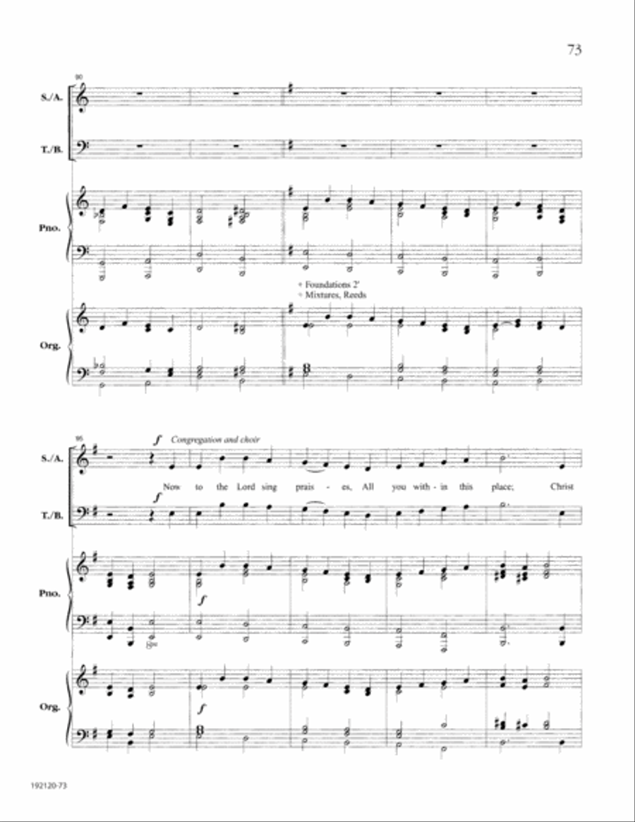 Let the People Sing at Christmas 4-Part scores gallery preview page 77