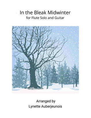 Book cover for In the Bleak Midwinter - Flute Solo with Guitar Chords