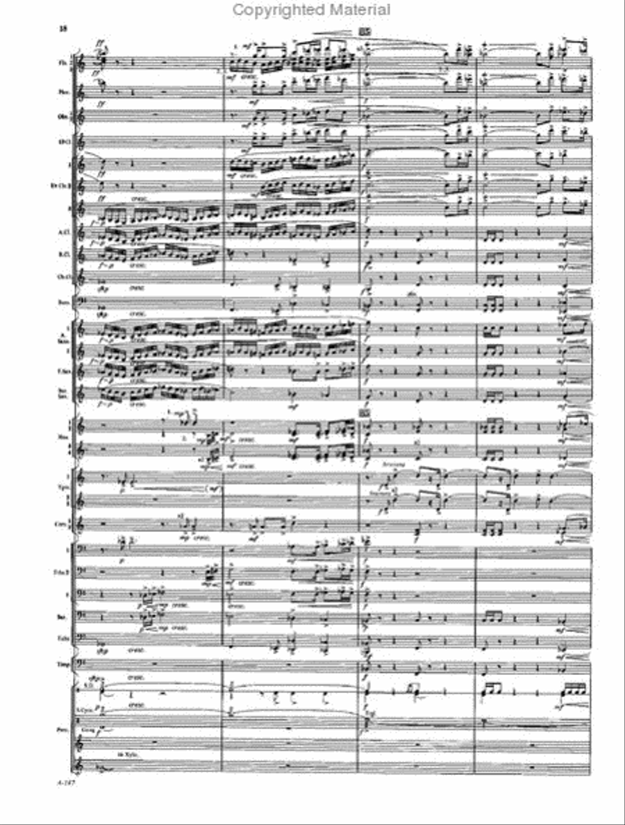 Day of the Shofar Concert Band scores gallery preview page 18