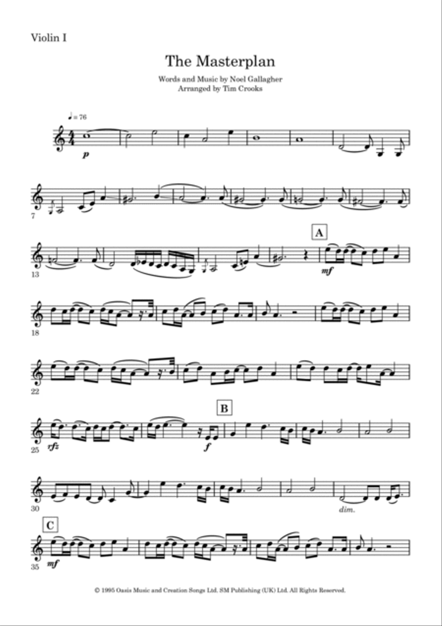 The Masterplan String Quartet scores gallery preview page 6