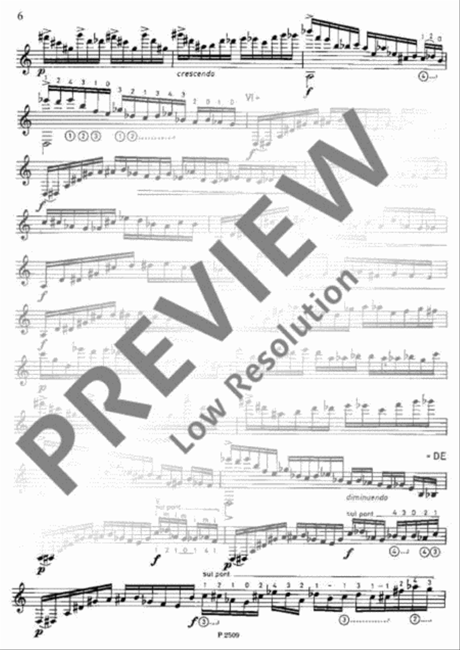 Hommage à Bach Guitar scores gallery preview page 7