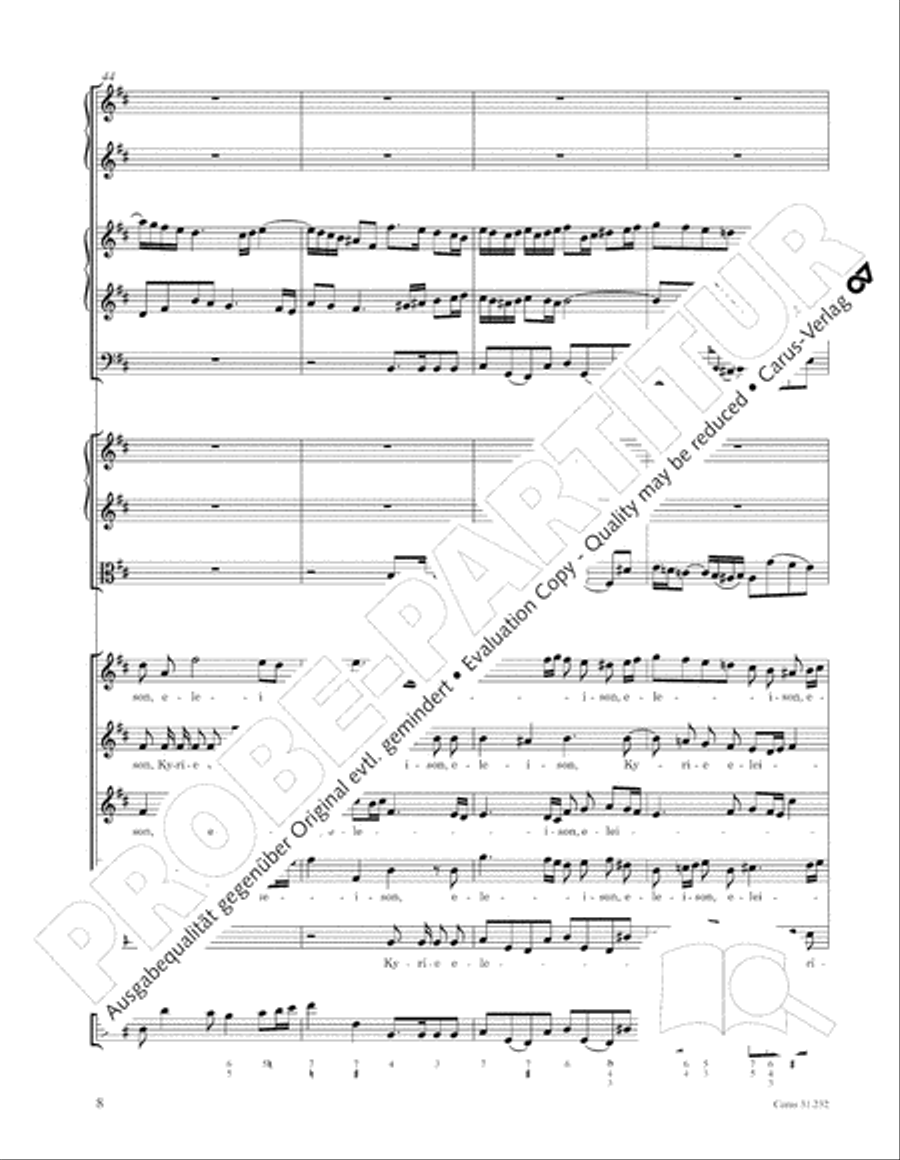 B Minor Mass, BWV 232 (Messe in h-Moll) image number null