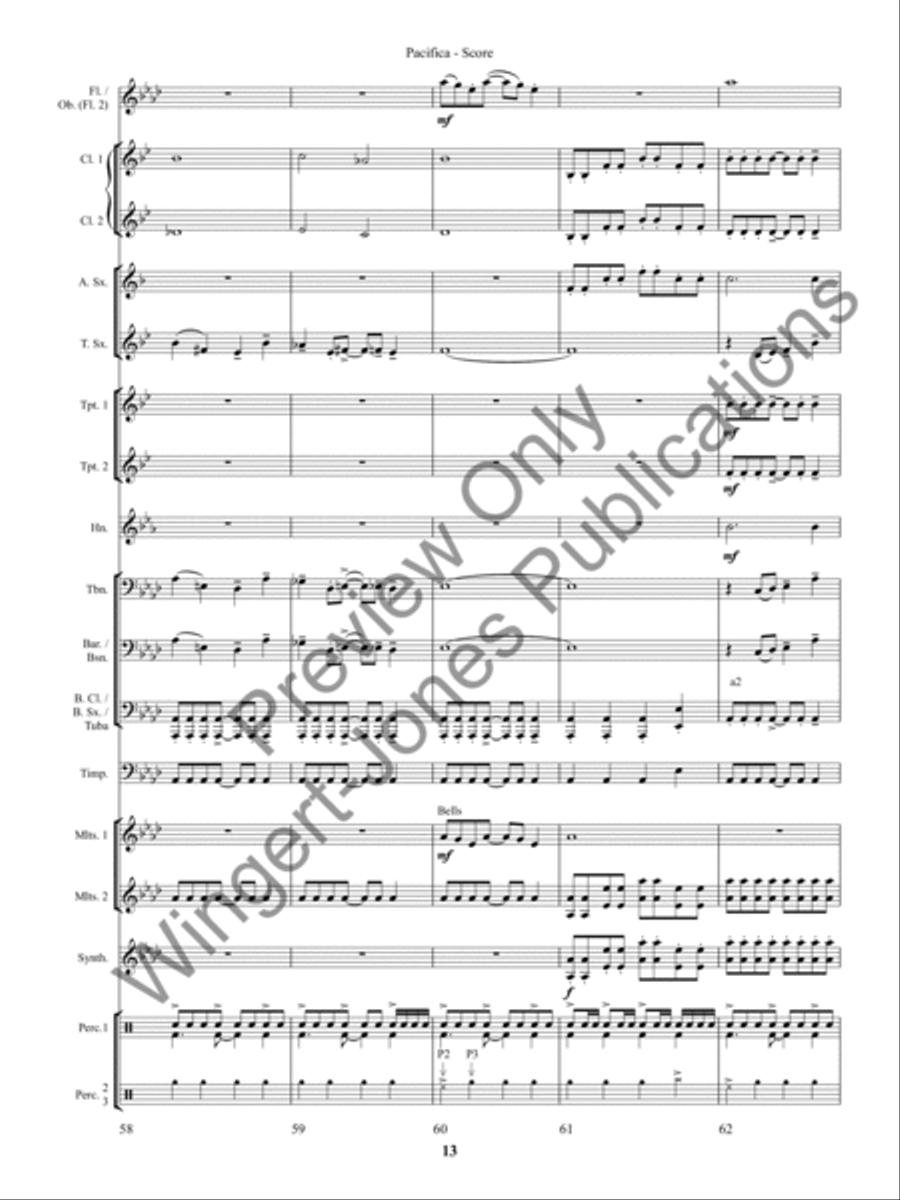 Seige Seige Concert Band scores gallery preview page 16