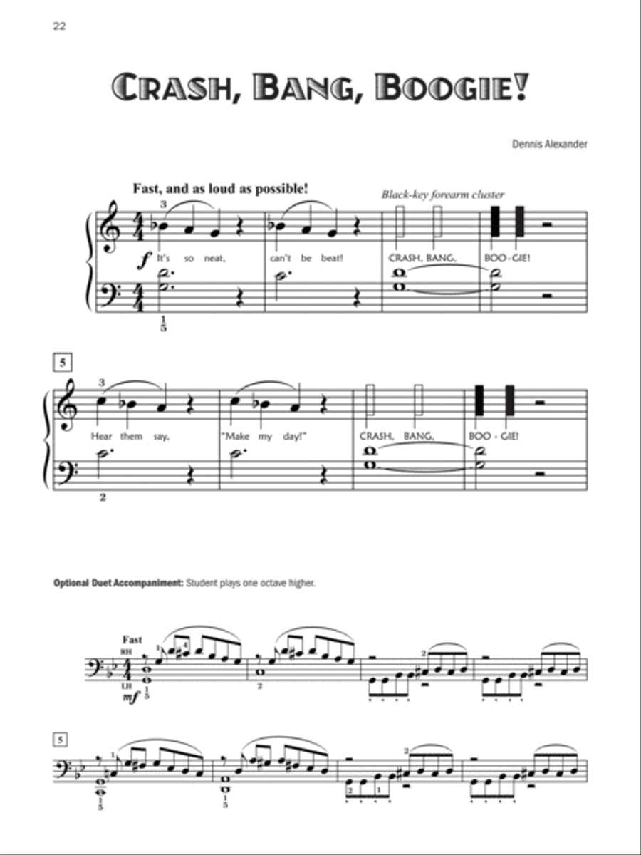 Five-Star Solos, Book 1 Easy Piano scores gallery preview page 10