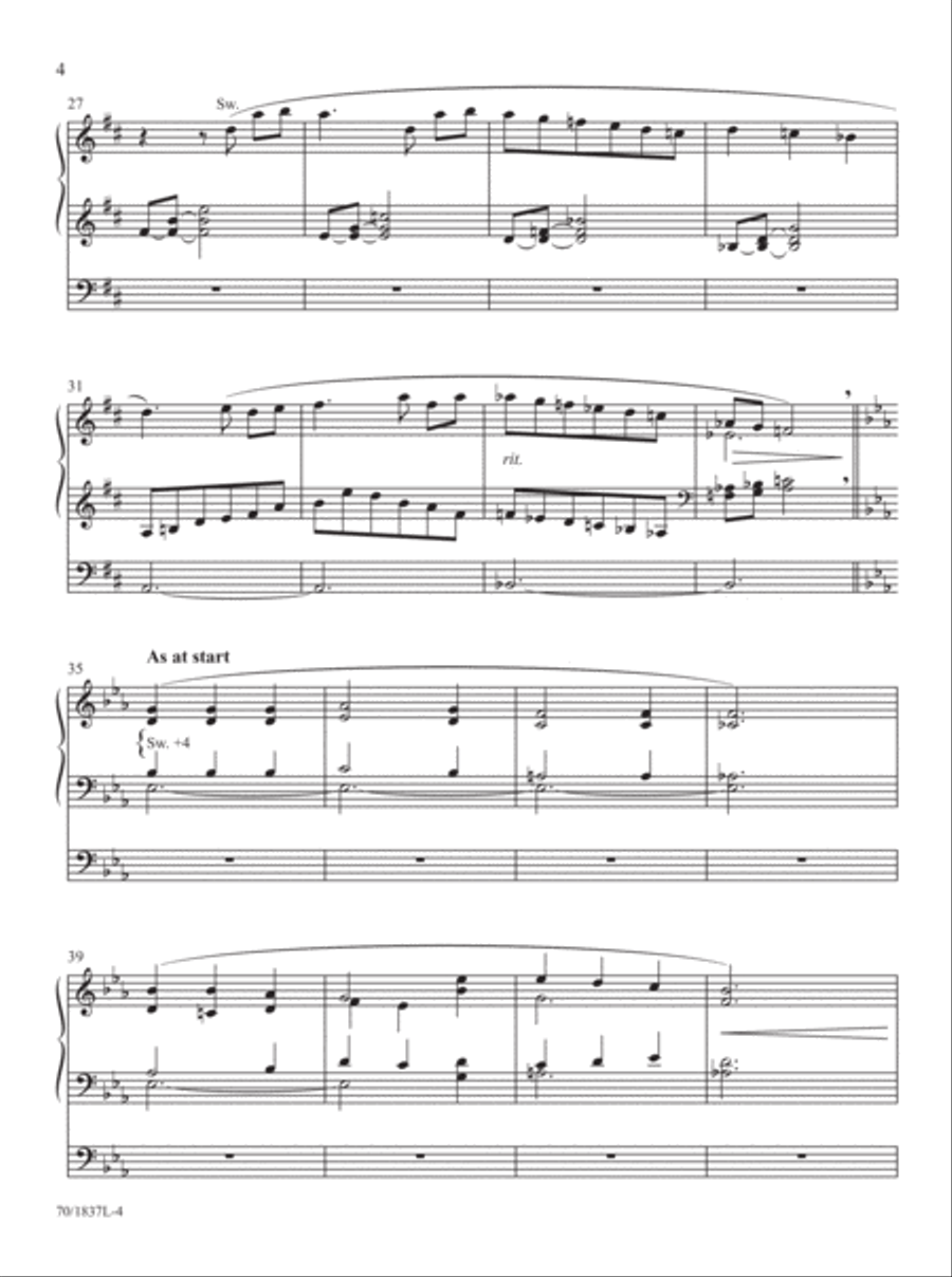 The Organist's Library, Vol. 54 Organ scores gallery preview page 4