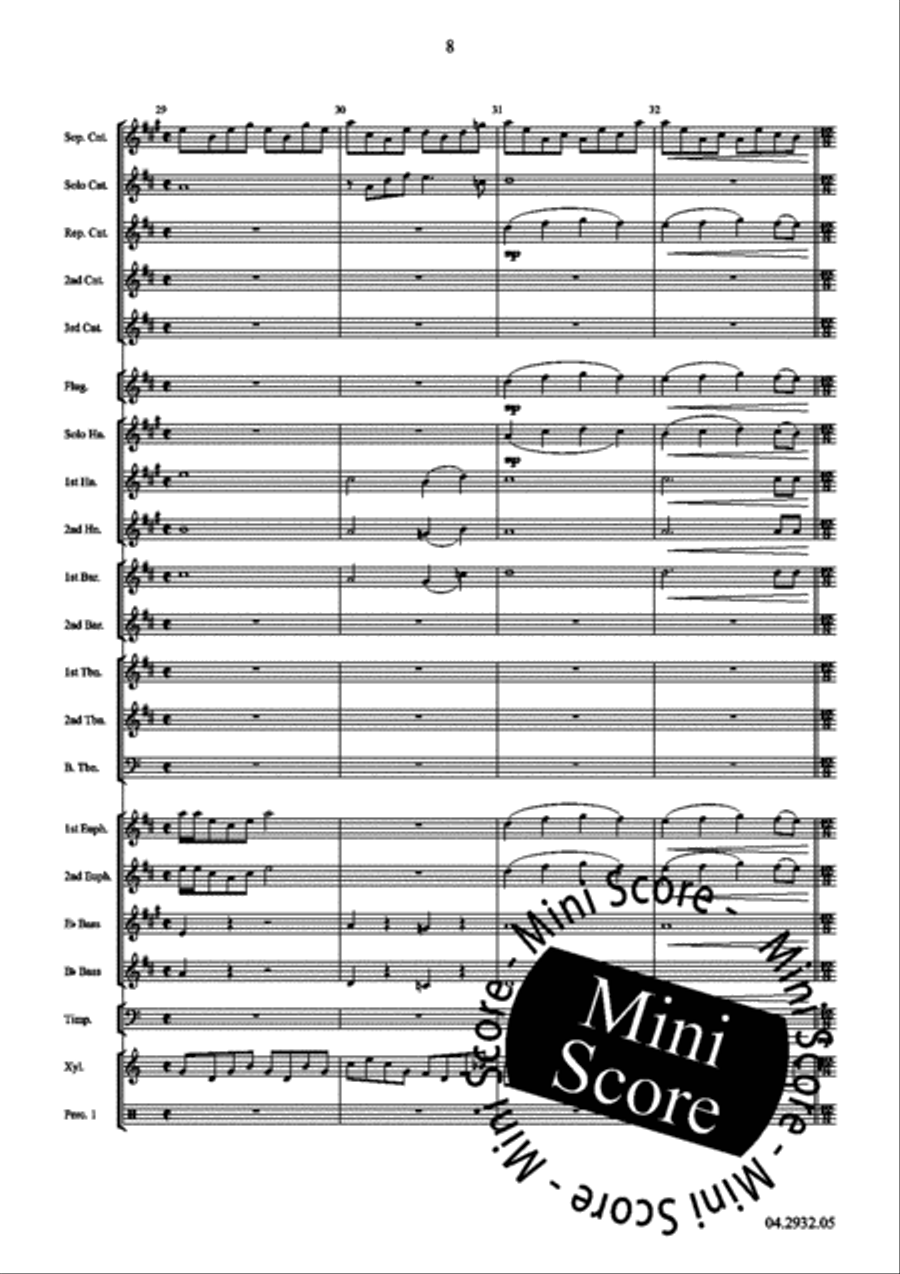 Pastorale Brass Band scores gallery preview page 12