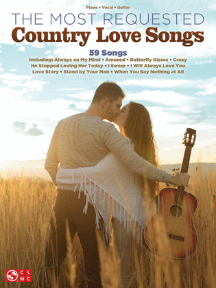 Book cover for The Most Requested Country Love Songs