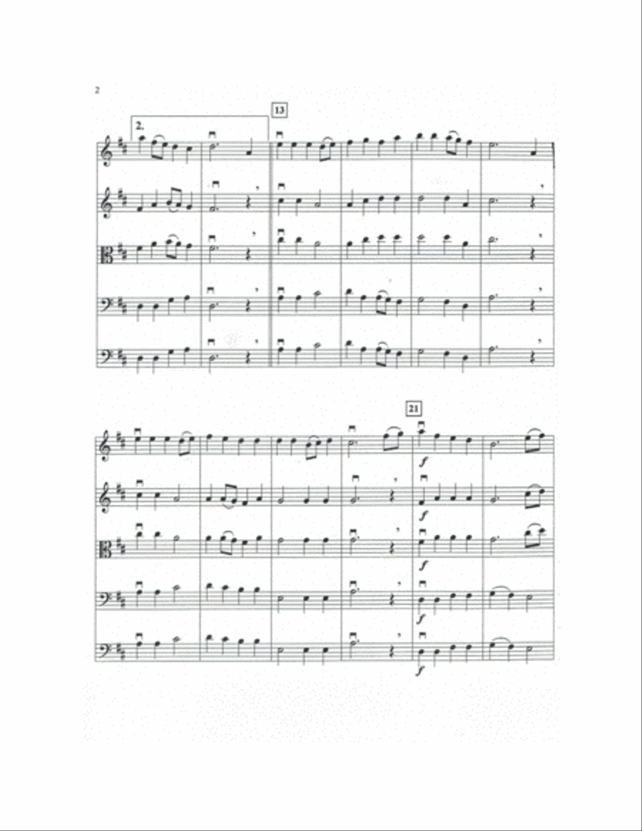 DANCE OF THE ROYAL COURT String Orchestra scores gallery preview page 4