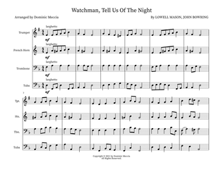 Book cover for Watchman, Tell Us Of The Night