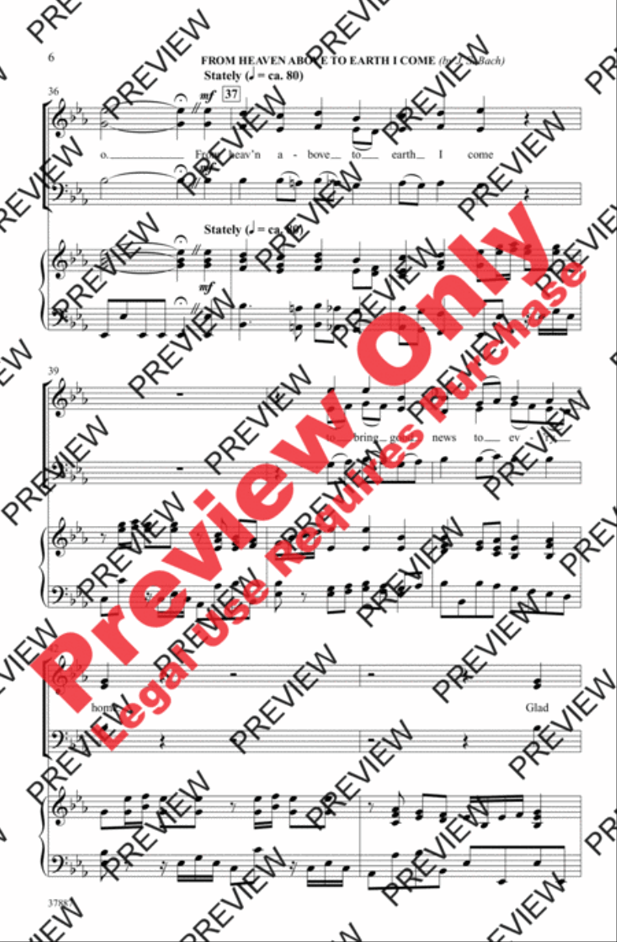 A Classic Christmas 3-Part scores gallery preview page 6