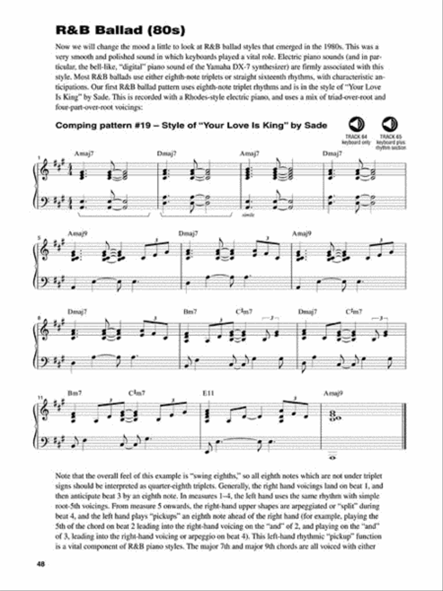 R&B Keyboard – The Complete Guide with Audio! Piano Method scores gallery preview page 7