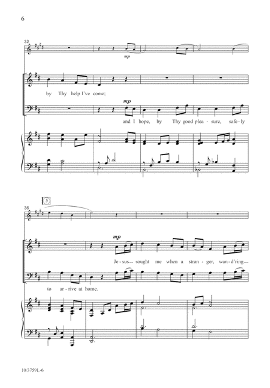 Fount of Every Blessing 2-Part scores gallery preview page 6