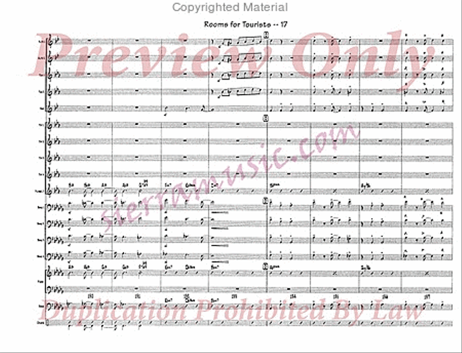Rooms For Tourists Rooms For Tourists Jazz Ensemble scores gallery preview page 18