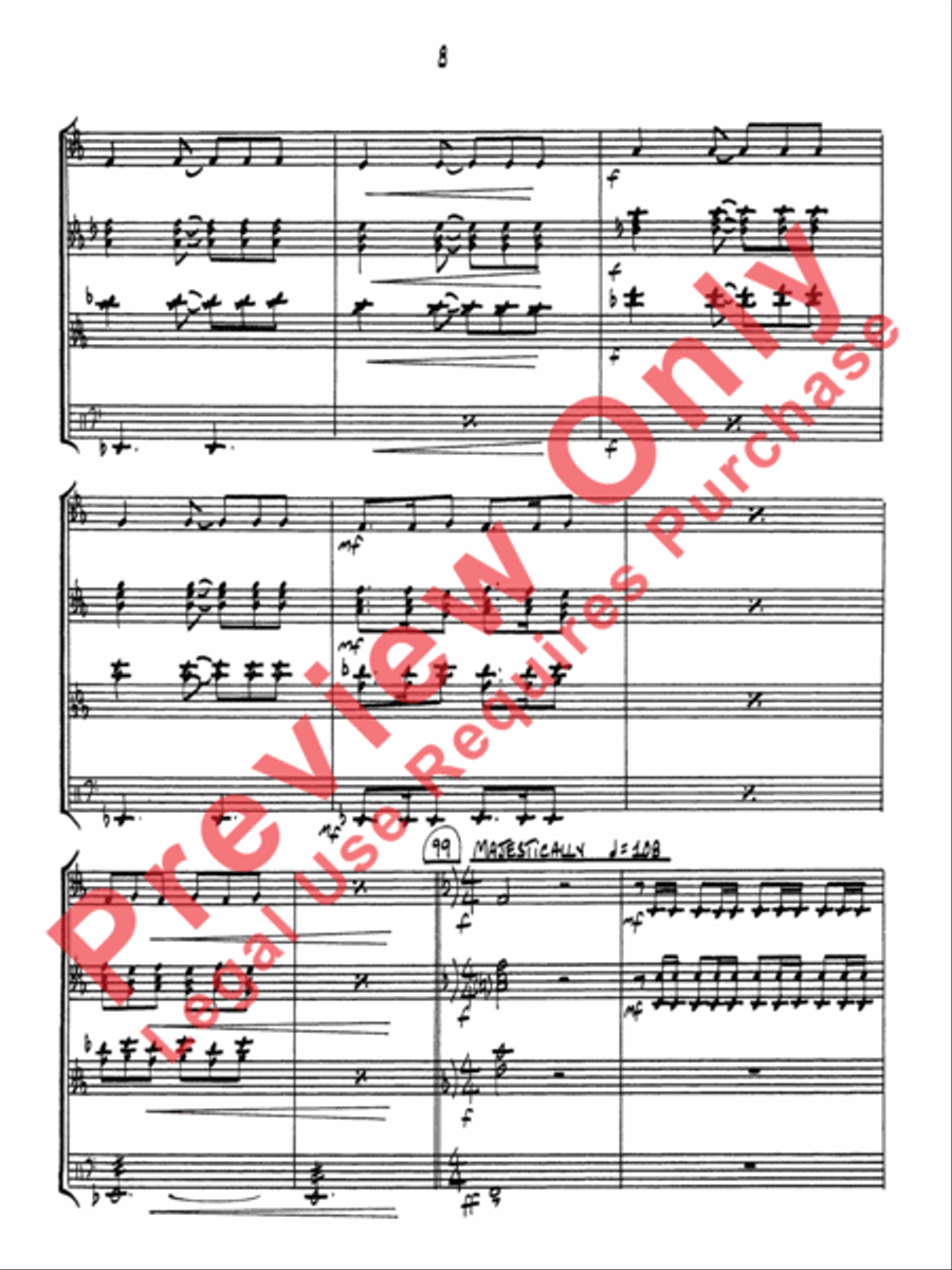 Joyful, Joyful, We Adore Thee Choir scores gallery preview page 9