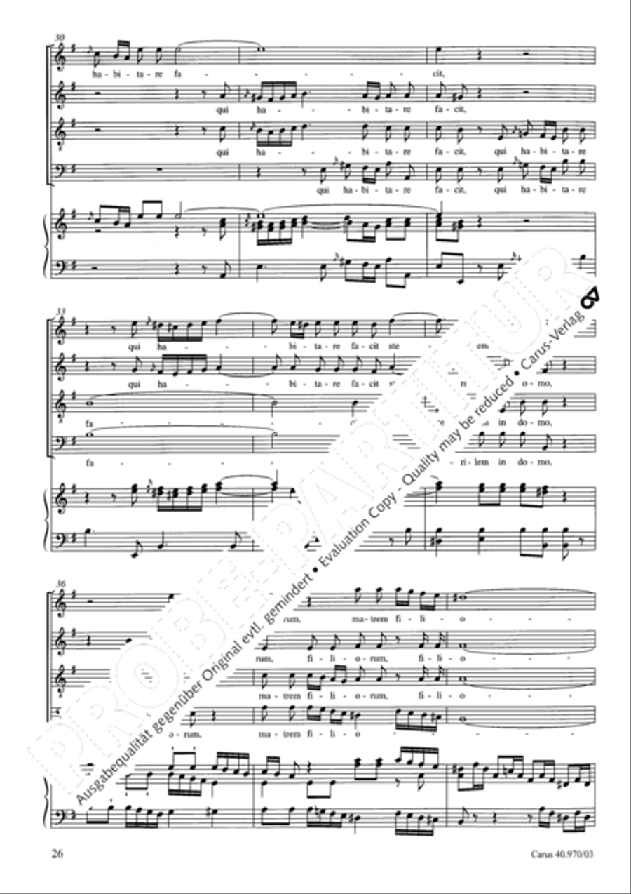 Laudate pueri SSA scores gallery preview page 27