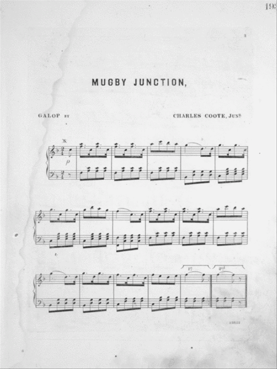 Mugby Junction Galop Piano Solo scores gallery preview page 2