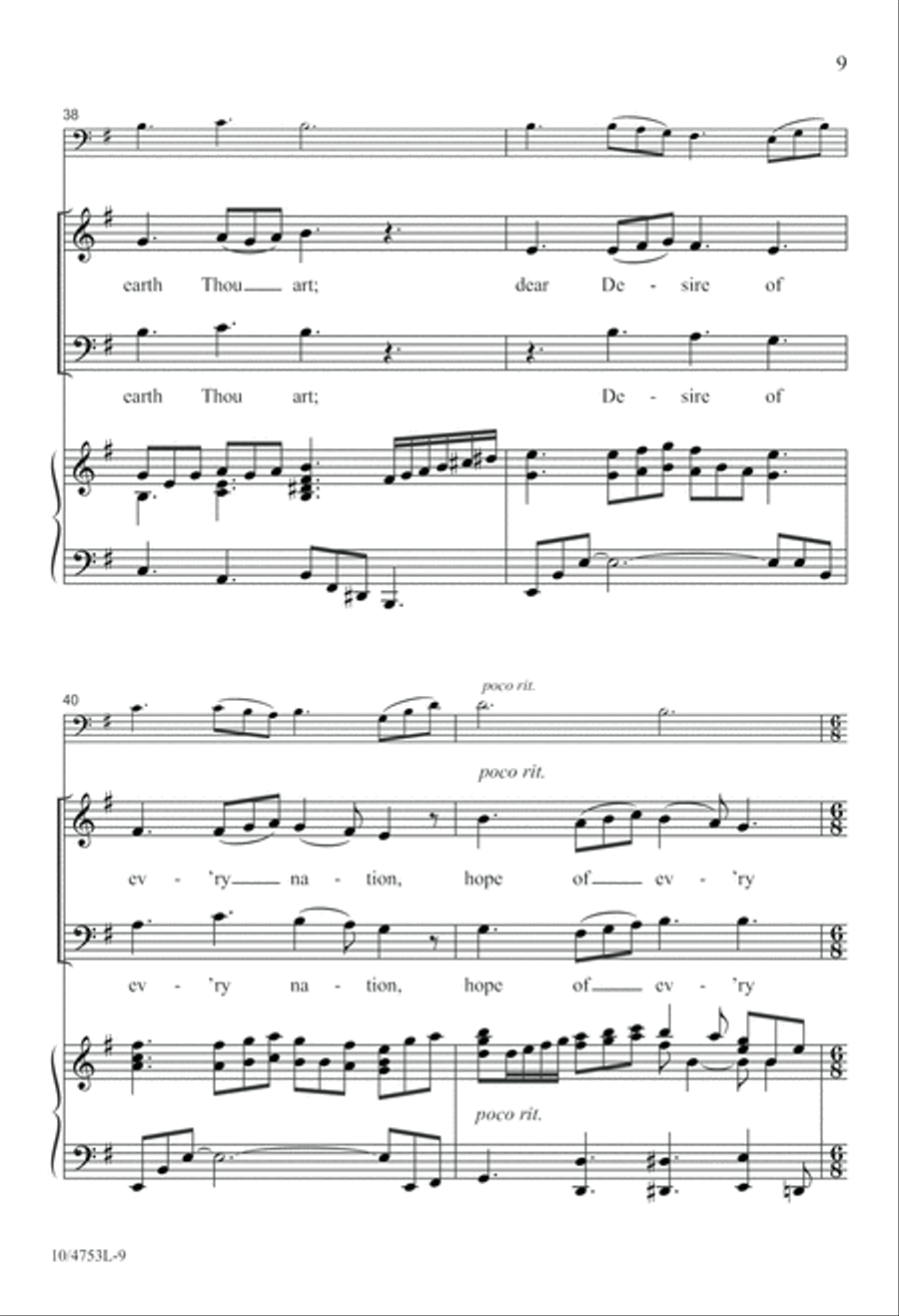 Emmanuel, Expected Jesus 2-Part scores gallery preview page 9