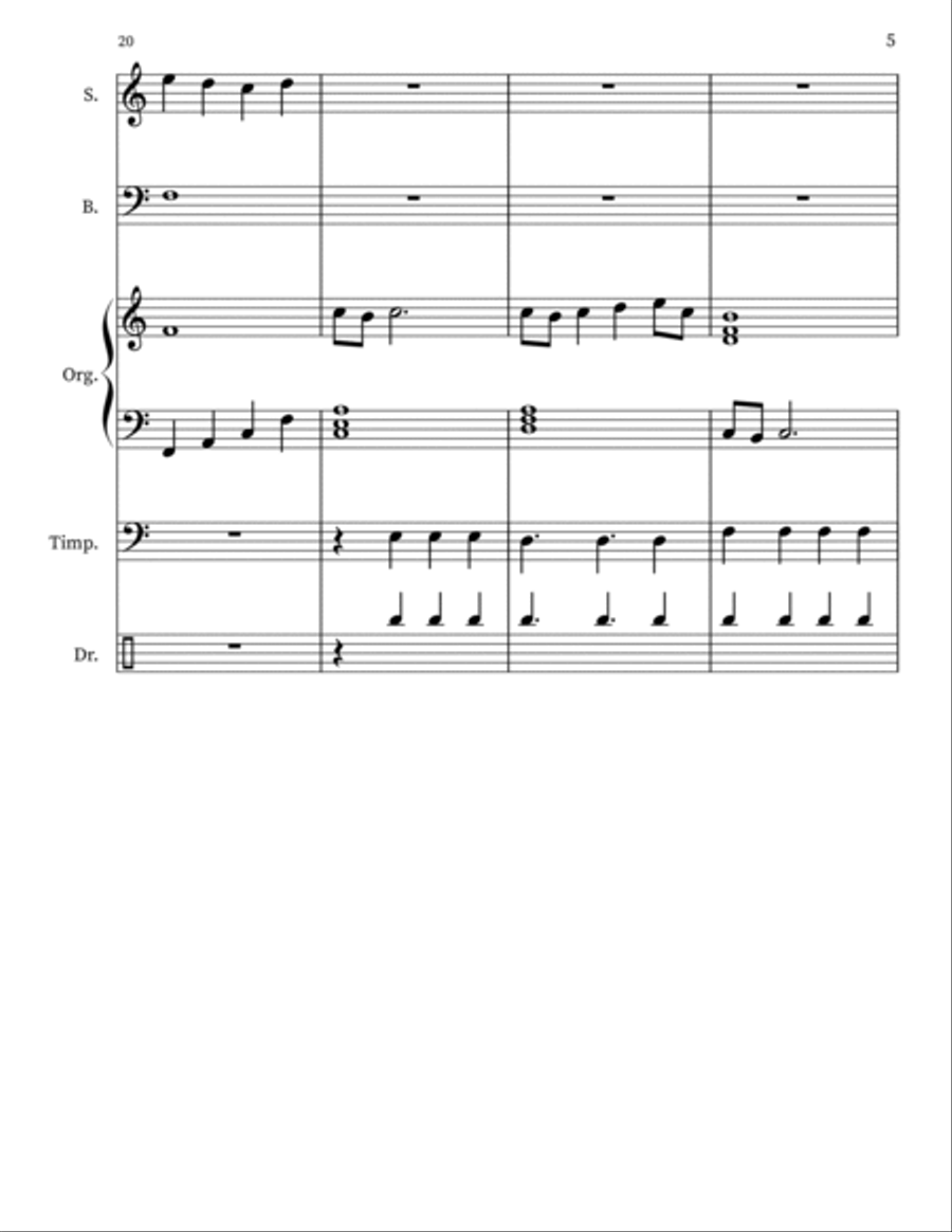 A Duel With The Dread Pirate Roberts Soprano Saxophone scores gallery preview page 5